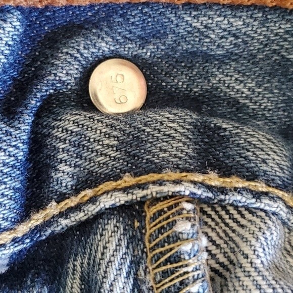 Levi's Y2K Relaxed Fit High Waist Mom Jean Blue Denim Jeans Medium - Picture 11 of 13